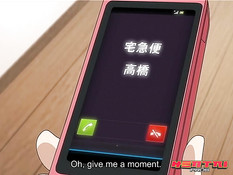 Очкастая хентай секретарша сосёт у мужика член и ебётся в офисе