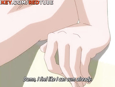 Молодой человек занимается сексом с сисястой хентай блондинкой