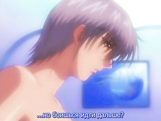 Студент оттрахал на кровати соблазнительную хентай любовницу