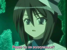 Монстр поймал в лесу хентай девушку и обвил своими щупальцами