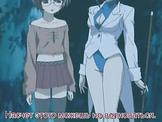 Монстр поймал в лесу хентай девушку и обвил своими щупальцами