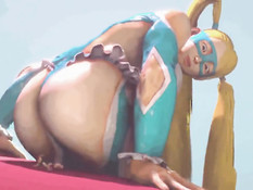 Сборник порно роликов по мотивам популярной игры Street Fighter