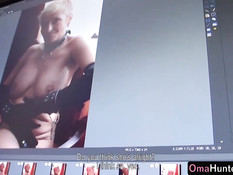 Девушка и парень совместно отодрали зрелую даму с татуировками