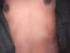 Негритянка с косичками Angel Love сосёт белый член и ебётся раком