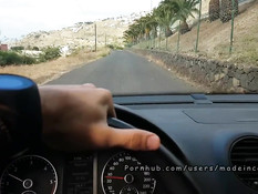 Он посадил в машину развратную студентку и отодрал на обочине