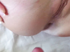 Парень снял трусики с девушки и оттрахал раком в красивую попу