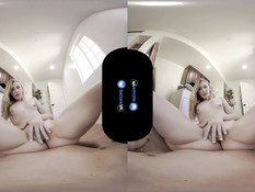 Виртуальный 3D секс в позе наездницы с блондинкой Alexa Grace