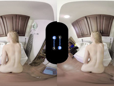 Виртуальный 3D секс в позе наездницы с блондинкой Alexa Grace