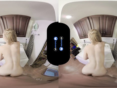 Виртуальный 3D секс в позе наездницы с блондинкой Alexa Grace