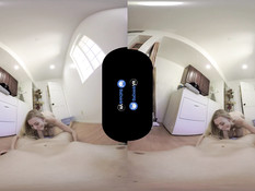 Виртуальный 3D секс в позе наездницы с блондинкой Alexa Grace