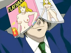 Парень ебёт хентай подругу с хвостиками на заднем сиденье в такси