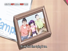 Большая грудь хентай студентки помогает мужчине быстро кончить