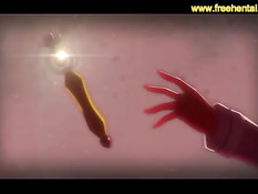 Монстры делают хентай девчонкам фистинг длинными щупальцами