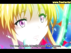 Монстры делают хентай девчонкам фистинг длинными щупальцами