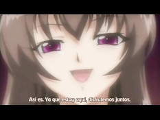 Три горячие хентай сестрёнки затрахали одного знакомого паренька