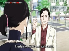 Неверная хентай жена изменяет мужу со своим новым любовником