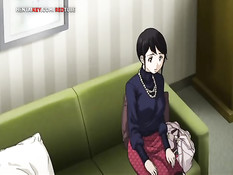 Неверная хентай жена изменяет мужу со своим новым любовником