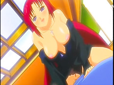 Влюблённые хентай девушки занимаются сексом с одним приятелем