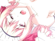 Две сиськастые хентай красавицы затрахали паренька на кровати