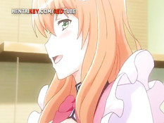 Пышногрудые хентай девушки в красивых чулках ебутся с парнями