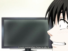 Возбуждённые аниме студенты занимаются сексом с однокурсницами