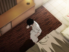 Возбуждённые аниме студенты занимаются сексом с однокурсницами