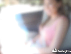 Оттрахал на кастинге девчонку с интимной стрижкой Melissa Moore