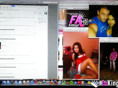 Любительское порно с татуированной испанской девушкой в очках