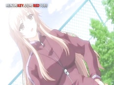 Рыжая хентай подруга сквиртует во время секса в позе наездницы