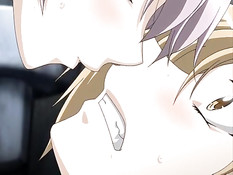 Милые хентай девки с большими сиськами ублажают богатых мужчин