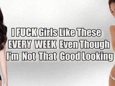 Мужчина ебёт на столе грудастую брюнетку в чулках Reagan Foxx