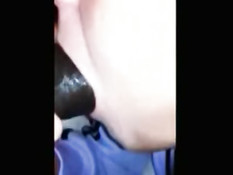 Сделала глубокий минет чёрному мужику и подрочила большой хуй