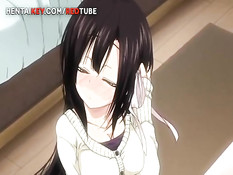 Парнишка сначала оттрахал хентай блондинку, а потом и брюнетку