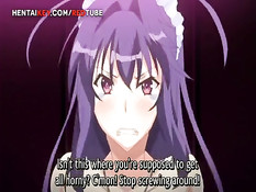 Грудастая хентай подружка раздевается и садится на парня сверху