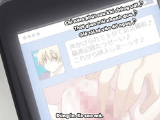 Очкастая аниме студентка отсасывает и занимается сексом за деньги