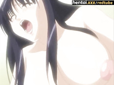 Неудовлетворённая хентай жена привела домой парня и соблазнила