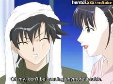 Неудовлетворённая хентай жена привела домой парня и соблазнила