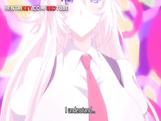 Он раздел грудастую аниме студентку и оттрахал в спортивном зале