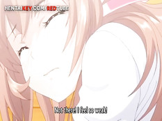 Он раздел грудастую аниме студентку и оттрахал в спортивном зале