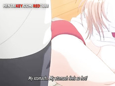 Он раздел грудастую аниме студентку и оттрахал в спортивном зале