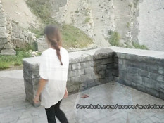 Отымел подругу блондинку во все дыры и попросил сделать минет