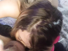 Экстремальный глубокий минет от сексуальной девушки Nicole Rossi