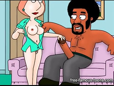 Сборник порно роликов с горячей аниме женщиной Лоис Гриффин