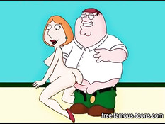 Сборник порно роликов с горячей аниме женщиной Лоис Гриффин