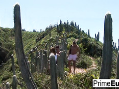 Парни отымели на пляже на тропическом острове девку Nessa Devil