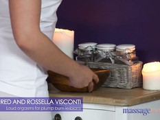 Эротический массаж и лесбийский секс Amy Red и Rossella Visconti