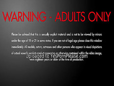 Девушка в красном белье Alina Lopez занимается сексом с очкариком