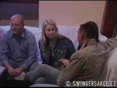 Большая мега вечеринка чешских свингеров в городе Праге часть 1