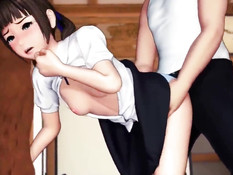 Niece and uncle and Takashi / Дядя, племянница и Такаши