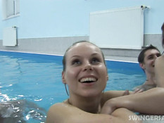 Большая мега вечеринка чешских свингеров в городе Праге часть 12 - 1